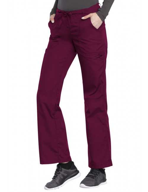 Pantalon médical Femme cordon et élastique, Cherokee Workwear Originals (4020)