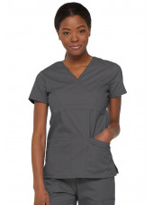 Blouse médicale Cache Coeur Femme, Dickies, collection "EDS signature" (85820)