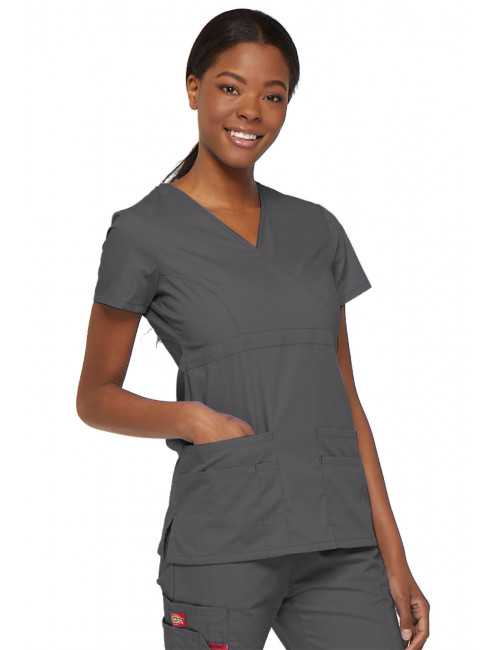 Blouse médicale Cache Coeur Femme, Dickies, collection "EDS signature" (85820)
