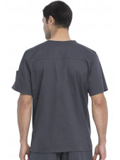 Blouse médicale Homme Dickies, Collection "Genflex" (81722) gris anthracite dos