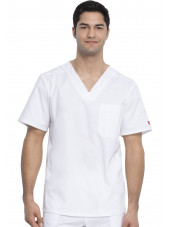 Blouse médicale Homme Dickies, Collection "Genflex" (81722) blanc face