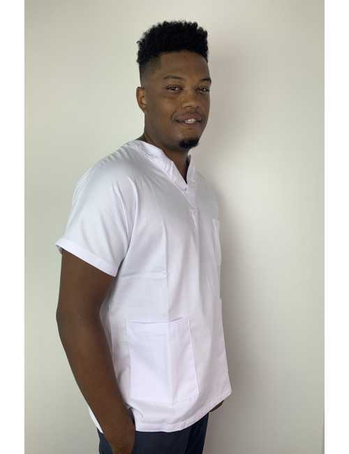 Blouse médicale blanche Lavage 60 degrés (BLOUSE01-CMT)