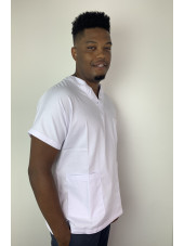 Blouse médicale blanche Lavage 60 degrés (BLOUSE01-CMT)