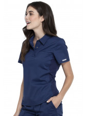 Blouse médicale antimicrobienne Femme Col rond, Cherokee, Collection "Infinity" (2624A)