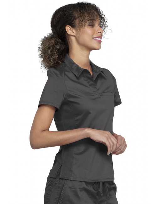 Blouse médicale antimicrobienne Femme Col rond, Cherokee, Collection "Infinity" (2624A)