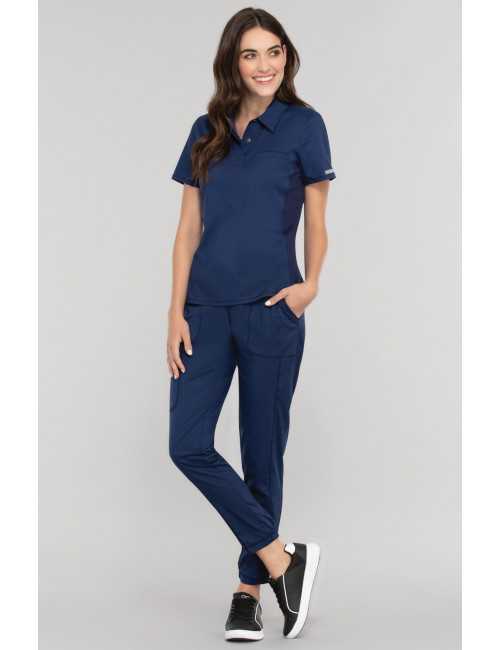 Blouse médicale Femme Col polo, Cherokee, Collection "Revolution" (WW698)