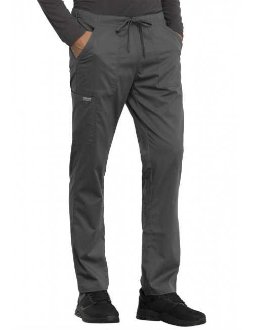 Pantalon médical Unisexe élastique, Cherokee, Collection "Revolution" (WW020) gris anthracite droite