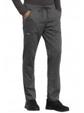 Pantalon médical Unisexe élastique, Cherokee, Collection "Revolution" (WW020) gris anthracite droite