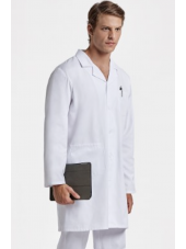 Blouse médicale Blanche Unisexe, manches longues (WALTER)