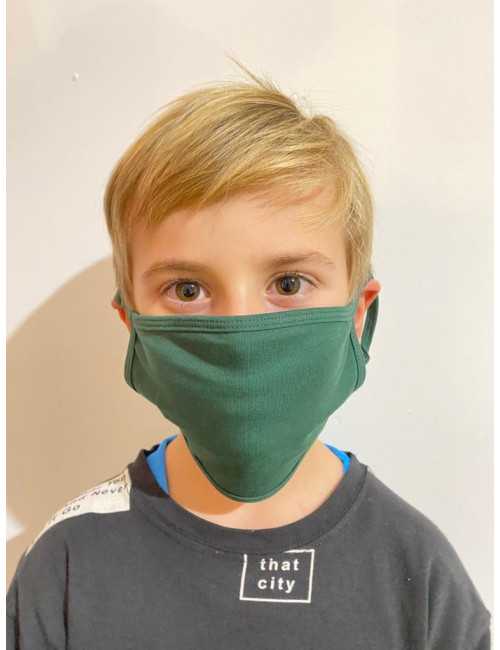 Masque Lavable Antimicrobien Vert (PR799-HUN) vue produit