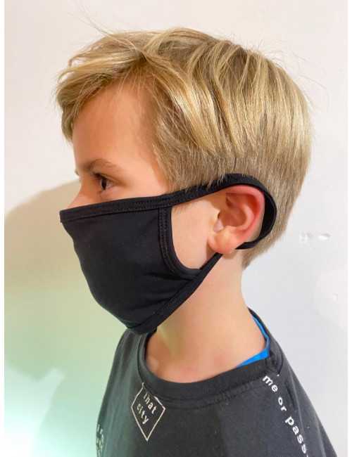 Masque Lavable Antimicrobien Noir (PR799)