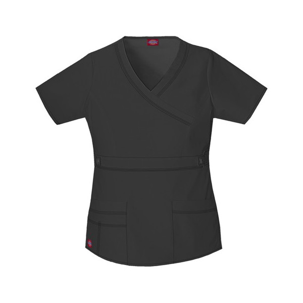 Blouse femme Cache coeur Dickies, collection Gen Flex