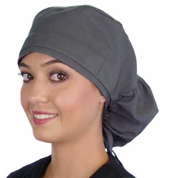 Calot médical Cheveux Longs "Gris" (815-1130)