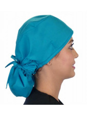 Calot médical Cheveux Longs "Turquoise" (815-1148)