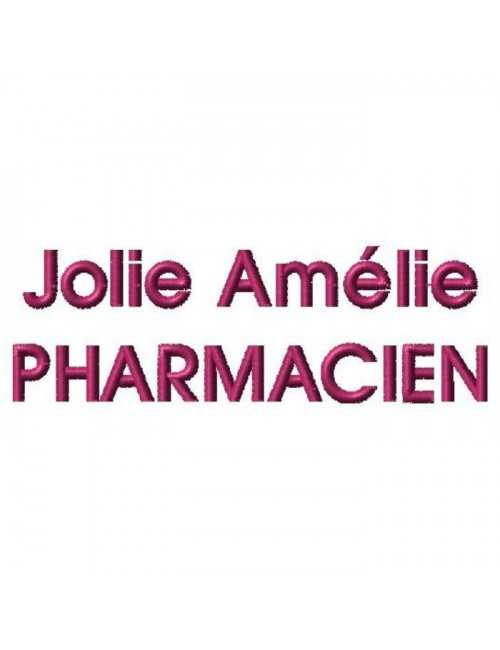 Broderie 2 lignes - Sélectionnez le nombre de blouses à broder - Nous vous contacterons - Délai supplémentaire de 7 jours