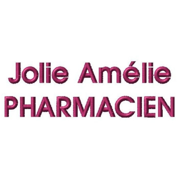 Broderie 2 lignes - Sélectionnez le nombre de blouses à broder - Nous vous contacterons - Délai supplémentaire de 7 jours Broderie 2 lignes - Sélectionnez le nombre de blouses à broder - Nous vous contacterons - Délai supplémentaire de 7 jours