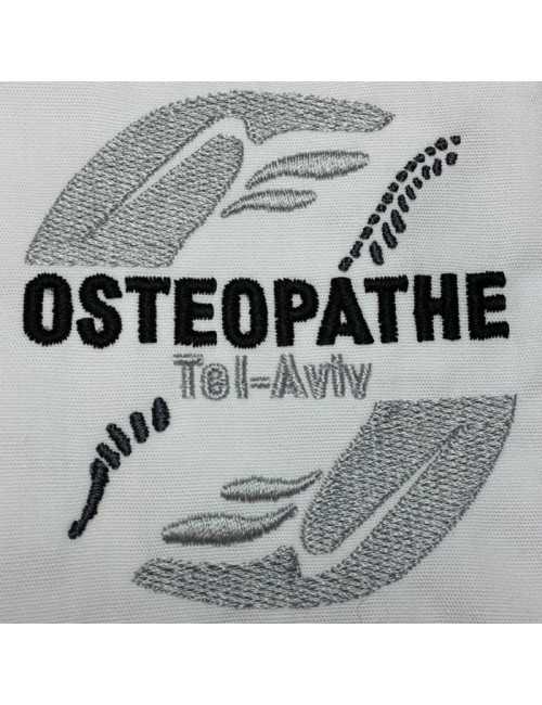 Broderie Logo, Sur devis - Sélectionnez le nombre de blouses à broder - Nous vous contacterons - Délai supplémentaire de 7 jours