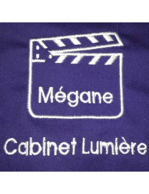 Broderie Logo, Sur devis - Sélectionnez le nombre de blouses à broder - Nous vous contacterons - Délai supplémentaire de 7 jours