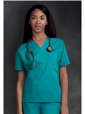 Blouse médicale Femme, 1 poche, Cherokee Workwear Originals (4777) turquoise face