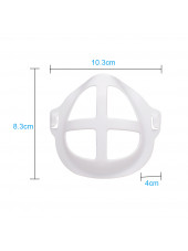 Pack de 10 - Support masque silicone 3D (COQUEMASQ) dimensions