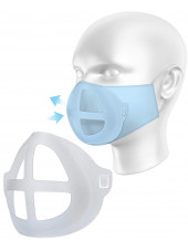 Pack de 10 - Support masque silicone 3D (COQUEMASQ) vue pratique