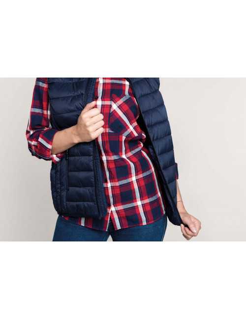 Doudoune légère sans manche Femme (K6114)