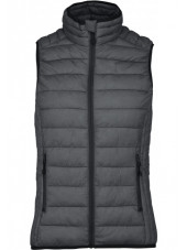 Doudoune légère sans manches Femme (K6114) gris produit face