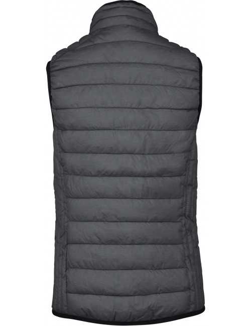 Doudoune légère sans manches Femme (K6114) gris produit dos
