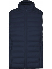 Doudoune légère sans manches Homme (K6113) bleu marine face