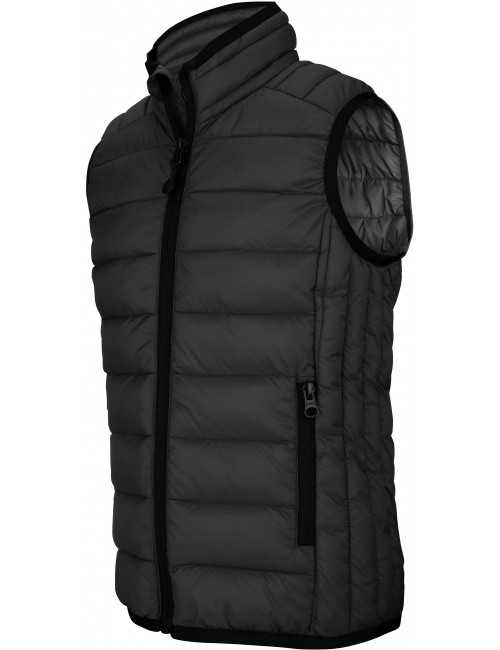 Doudoune légère sans manches Homme (K6113) noir face