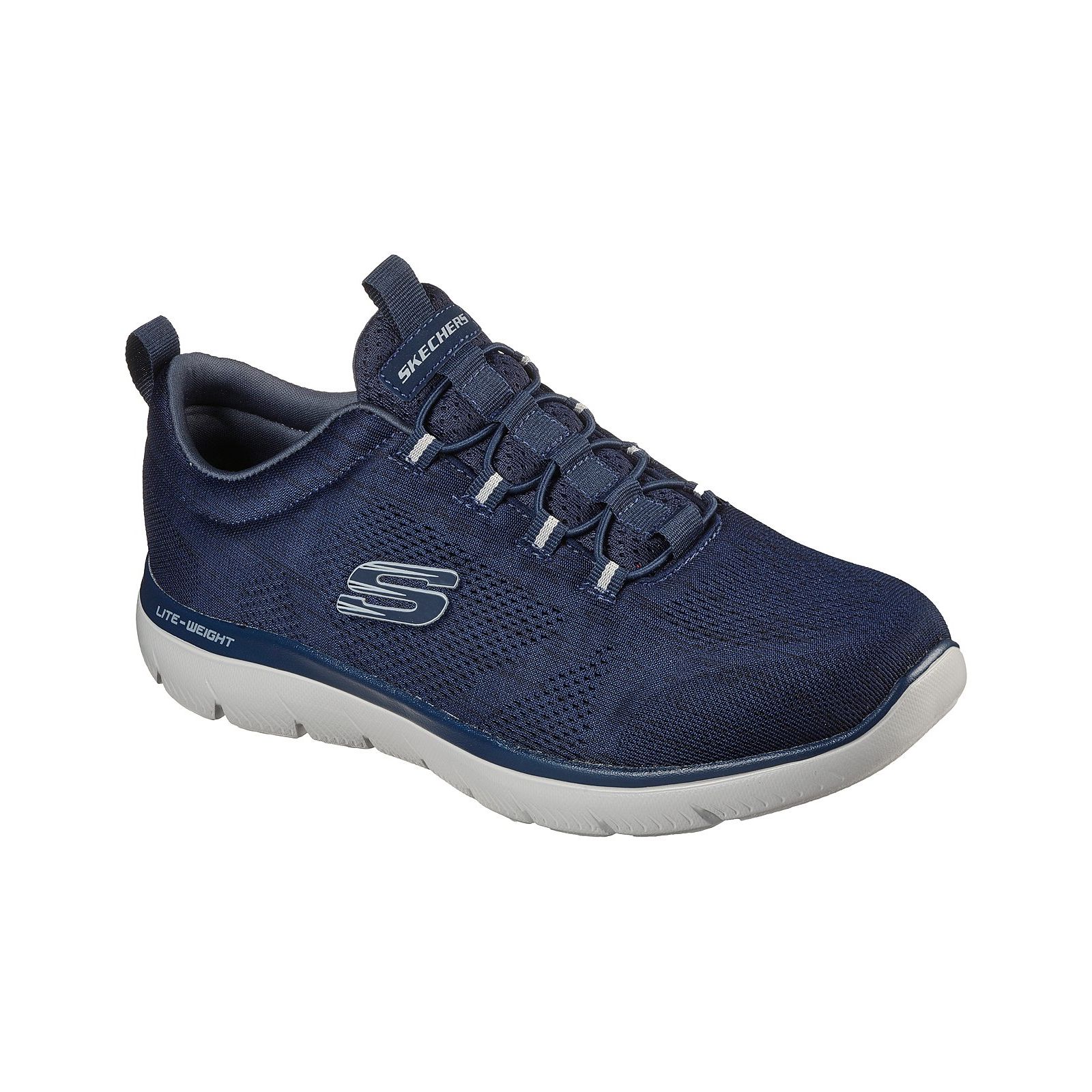 skechers blue sneakers
