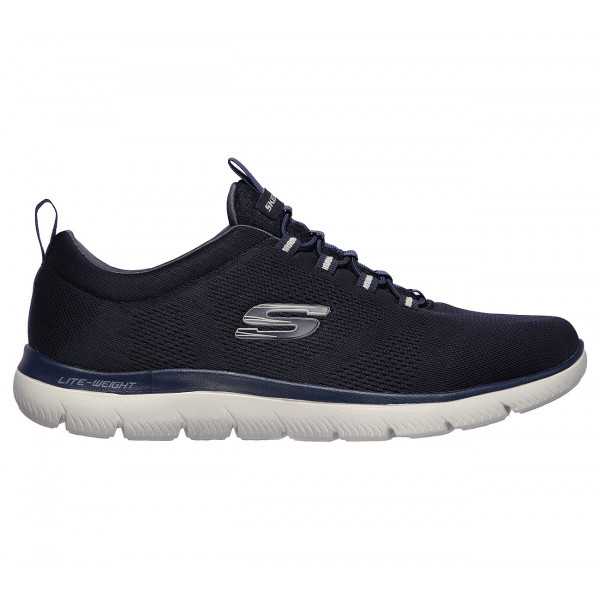 navy blue skechers