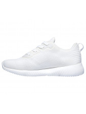 Baskets Femme Skechers Tough Talk Blanche (32504) vue gauche