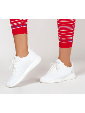 Baskets Femme Skechers Tough Talk Blanche (32504) vue modele