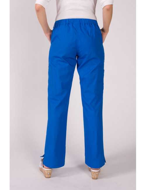 Pantalon élastique, femme "Katelyn", Koi (709-) bleu royal dos