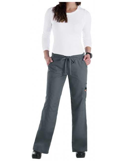 Pantalon médical Femme "Laguna", Koi collection Orange (G3700) gris anthracite