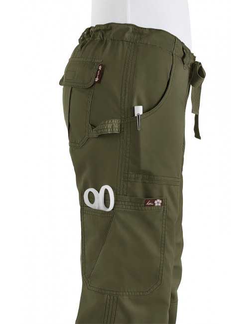 Pantalon médical cordon "Lindsey", Koi, Collection "Koi Stretch" (710-)