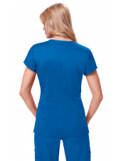 Blouse médicale Zip "Mackenzie", Koi, Collection "Koi Stretch" (204-)