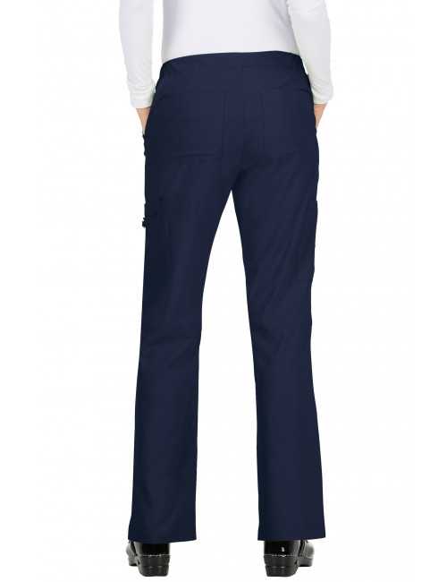 Pantalon médical Femme Koi "Holly", collection "Koi Basics" (731-) bleu marine dos