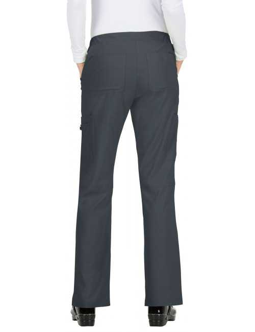 Pantalon médical Femme Koi "Holly", collection "Koi Basics" (731-) gris dos