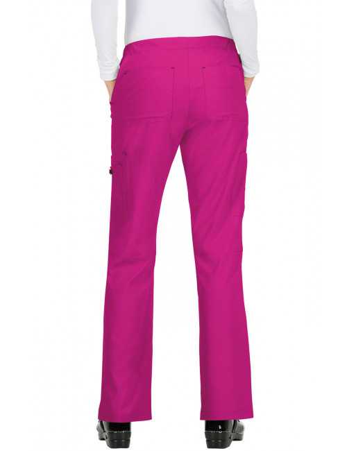 Pantalon médical Femme Koi "Holly", collection "Koi Basics" (731-) fuchsia dos