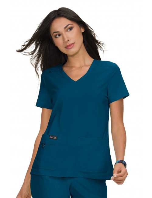 Mujer de blusa médica Koi "Becca", colección "Koi basics" (373-)