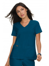 Mujer de blusa médica Koi "Becca", colección "Koi basics" (373-)