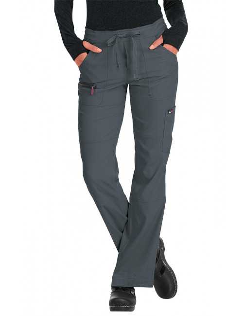 Pantalon médical Femme Koi "Peace", collection "Koi Lite" (721-) gris face