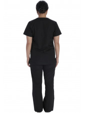 Ensemble médical Blouse et Pantalon, Unisexe, Dickies (VT526C) noir dos
