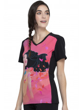 Blouse médicale imprimée camouflage, Dickies (DK709)