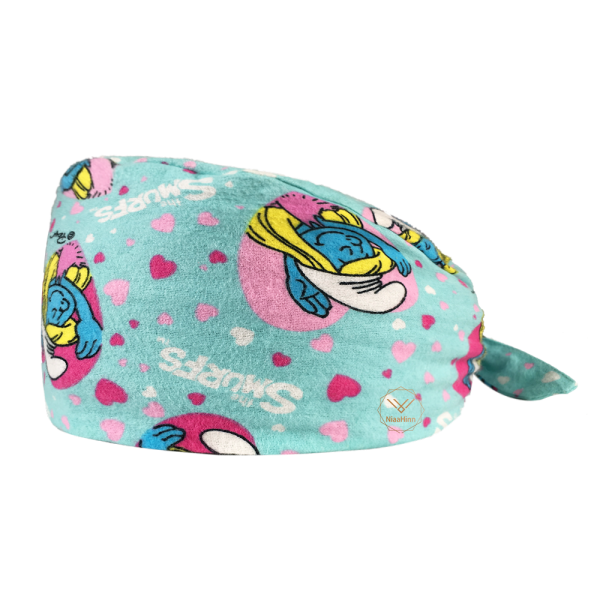 Calot médical "Schtroumpfette" (209-22084) vue produit Calot médical "Schtroumpfette" (209-22084) vue produit