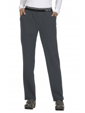Pantalon médical Femme Koi "Au pas de course", collection Koi Next Gen (738) gris anthracite face