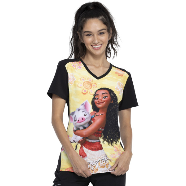 Blouse médicale originale Femme "Némo", Collection Tooniforms Disney (TF637)