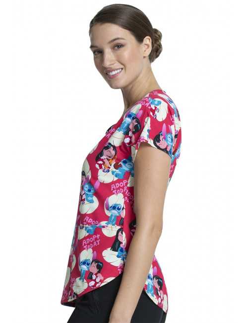 Blouse médicale originale Femme "Hercule", Collection Tooniforms Disney (TF744)